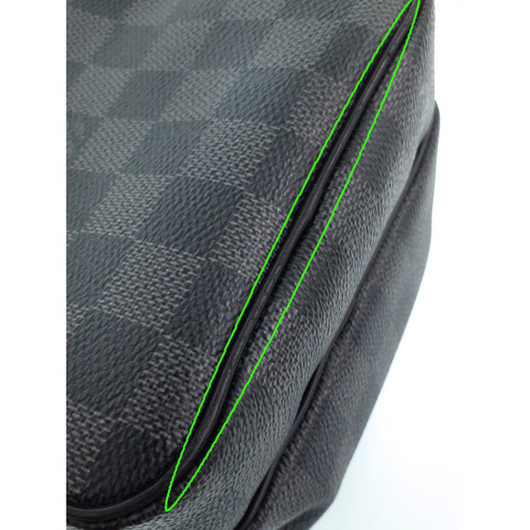 Louis Vuitton Damier Graphite Rem Shoulder Bag - Picture 4 of 9